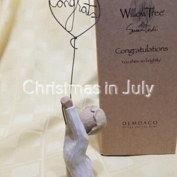Willow Tree Susan Lordi Congratulations Congrats Figurine #26172 - Picture 2 of 2